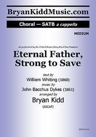 Eternal Father, Strong to Save SATB choral sheet music cover Thumbnail